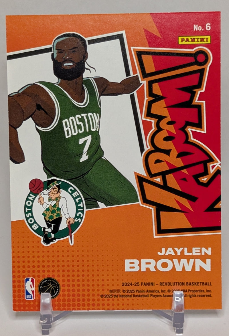2024/25 Panini Revolution Basketball Jaylen Brown KABOOM