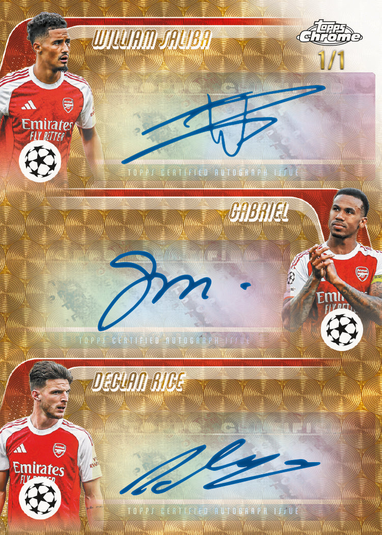 2025/26 Topps UEFA Champions League Chrome Soccer Blaster Box