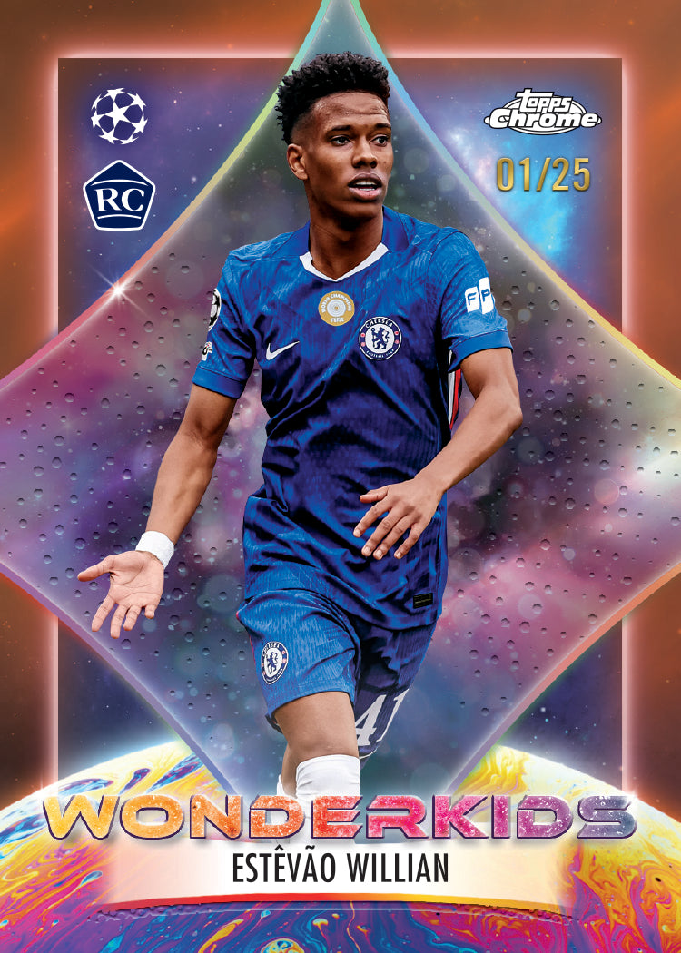 2025/26 Topps UEFA Champions League Chrome Soccer Blaster Box