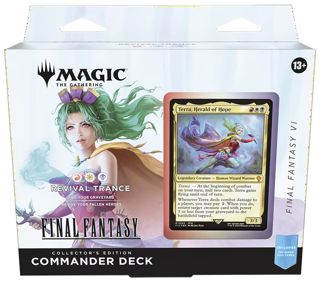Magic the Gathering: Final Fantasy Collectors Edition Revival Trance Commander Deck