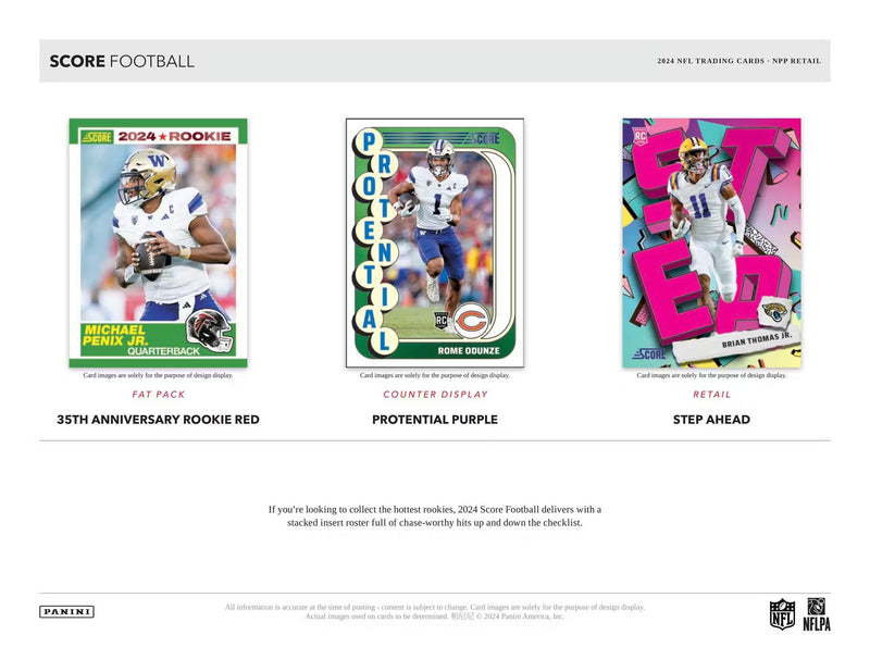 2024 Panini Score Football Retail Pack
