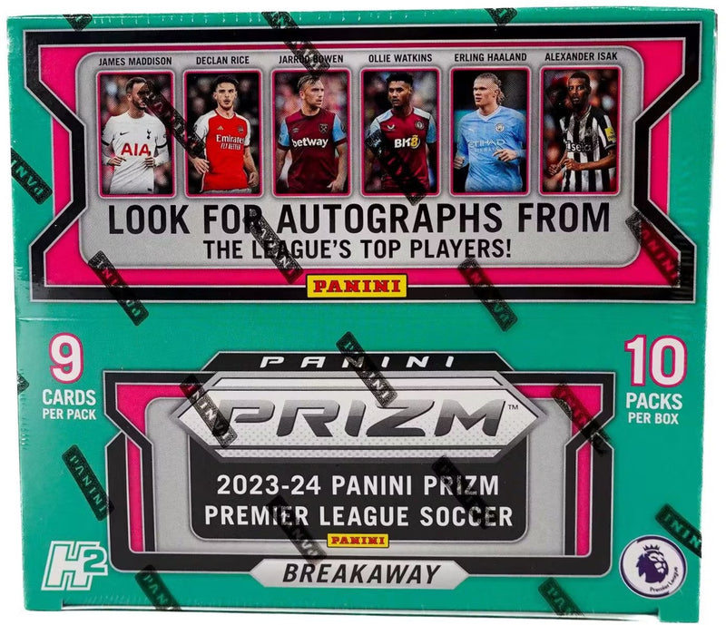 2023/24 Panini Prizm Premier League EPL Soccer Breakaway Box 