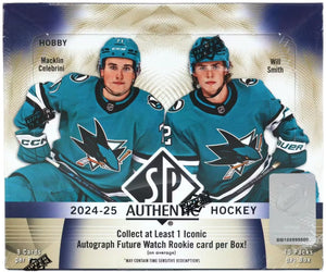 2024/25 Upper Deck SP Authentic Hockey Hobby Box *CALL FOR PRICE*