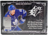 2023/24 Upper Deck SPx Hockey Hobby Box