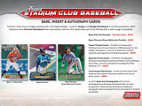 2024 Topps Stadium Club Baseball Jumbo Value Pack