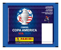 2024 Panini Copa America Soccer Sticker Pack
