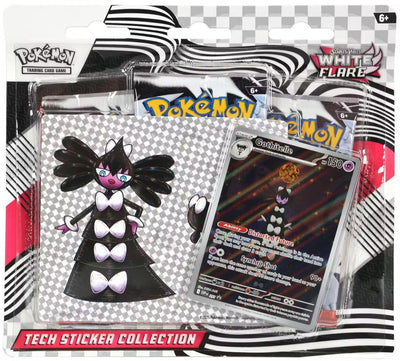 Pokemon Scarlet & Violet: White Flare Tech Sticker Collection Pack
