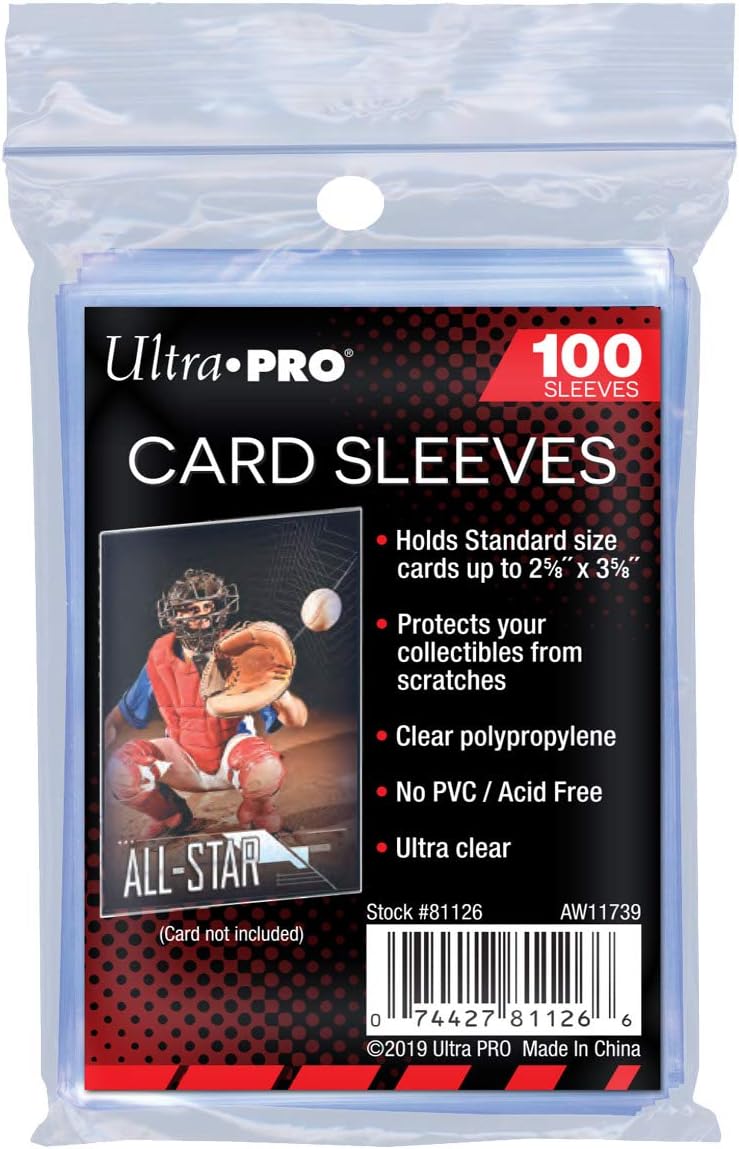 Ultra-Pro Regular Card Soft Sleeves