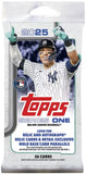 2025 Topps Series 1 Baseball Jumbo Value Pack