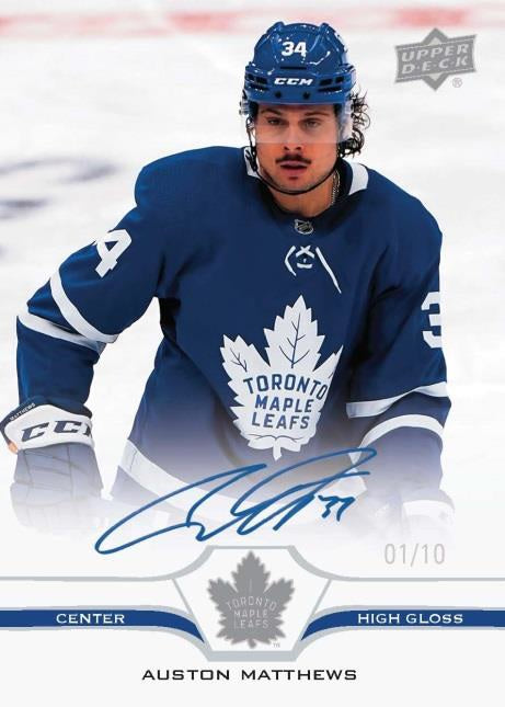 2020-21 Upper Deck Clear Cut Hobby Box