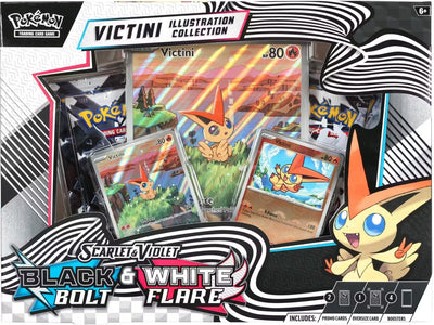 Pokemon Unova Victini Illustration Collection Box (Black Bolt / White Flare)