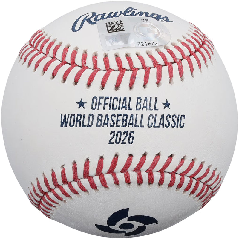 Vladimir Guerrero Jr. Dominican Republic Baseball Autographed Fanatics Authentic 2026 World Baseball Classic Baseball