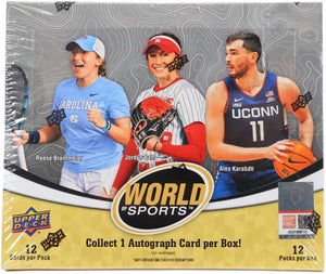 2025 Upper Deck World of Sports Volume 1 Multisport Hobby Box *CALL FOR PRICE*