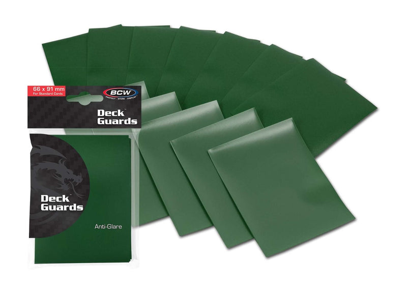 BCW Deck Guards - Green