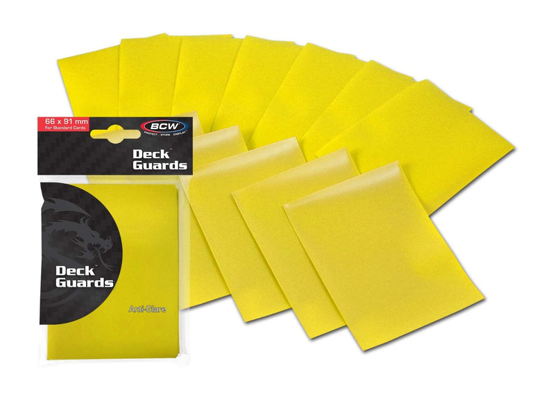 BCW Deck Guards - Yellow