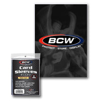 BCW Thick Card Soft Sleeves