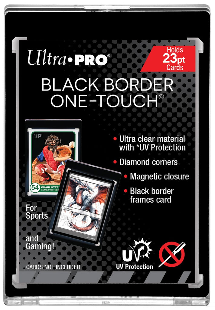 Ultra-Pro 23 Pt. Black Border 1-Touch Magnetic Holder