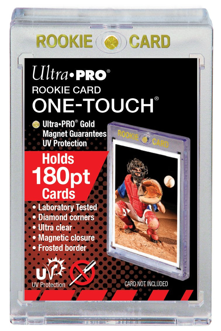 Ultra-Pro 180 Pt. 1-Touch Magnetic Holder - Gold Rookie