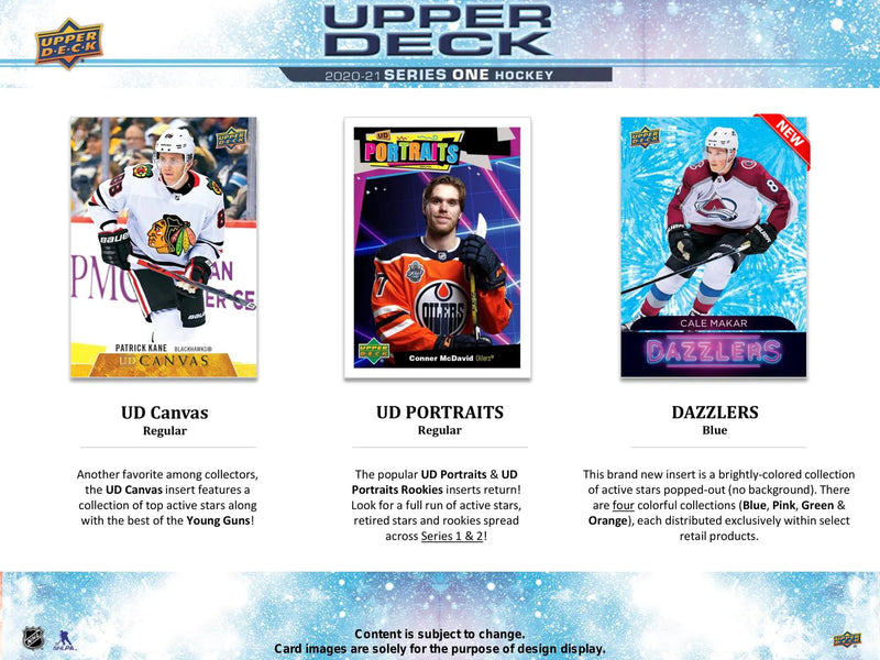 2020/21 Upper Deck Series 1 Hockey Retail Box