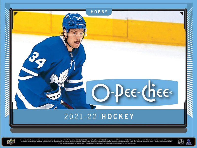 2021/22 Upper Deck O-Pee-Chee Hockey Hobby Pack