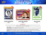2022/23 Upper Deck Series 2 Hockey 12-Box Hobby Case