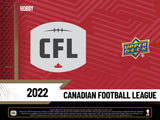 2022 Upper Deck CFL Football 10-Box Hobby Case