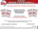 2022 Topps Series 2 Baseball Hobby Pack