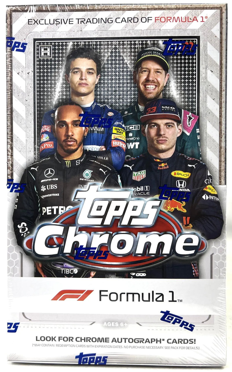 2021 Topps Chrome Formula 1 Racing Hobby Box | Maple Leaf Sports