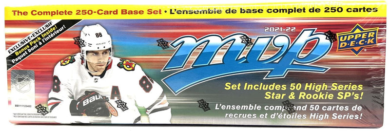 2021/22 Upper Deck MVP Hockey Factory Set