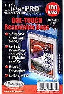 Ultra-Pro 1-Touch Resealable Bags