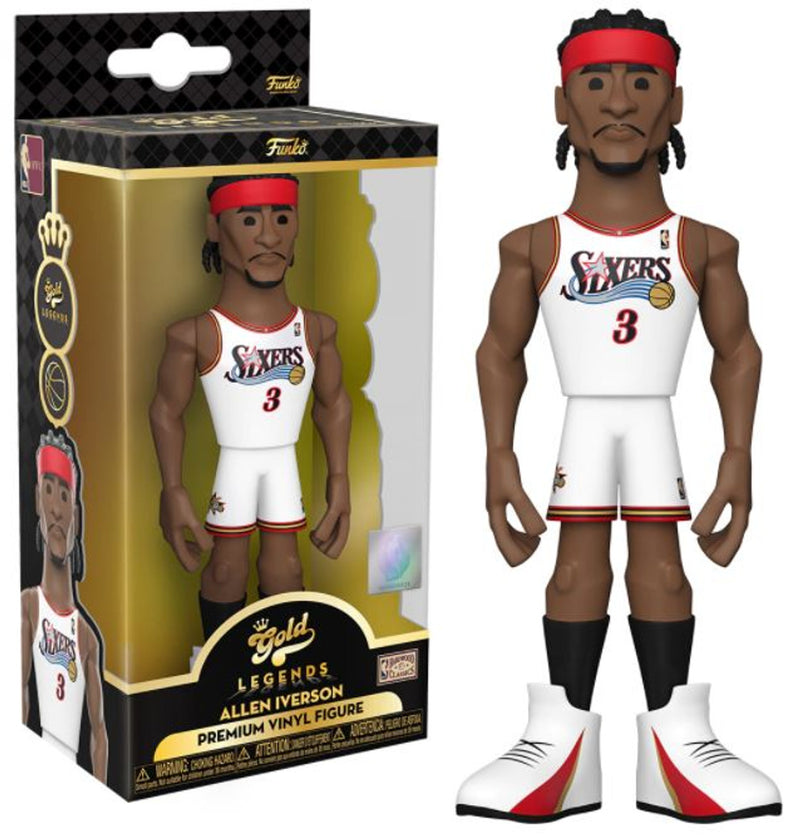 ALLEN IVERSON Funko Pop! Gold Premium 5" Vinyl Figure