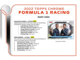 2022 Topps Chrome Formula 1 Racing Hobby Pack
