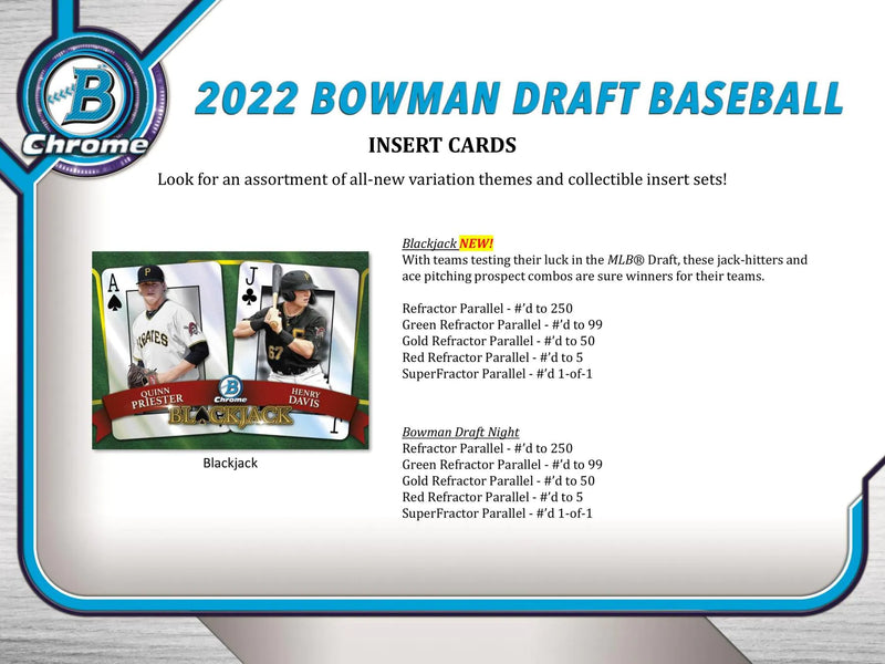 2022 Bowman Draft Baseball LITE Box