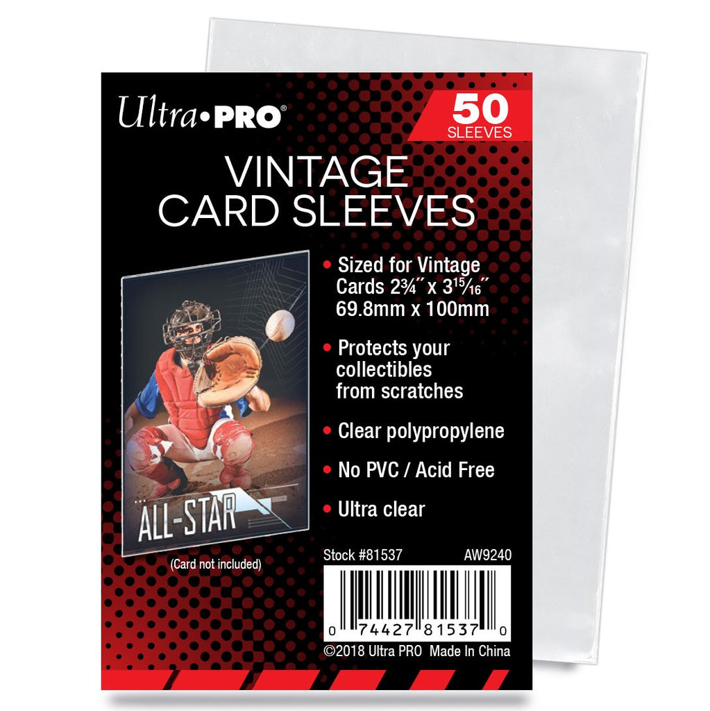 Ultra-Pro Vintage Card Sleeves