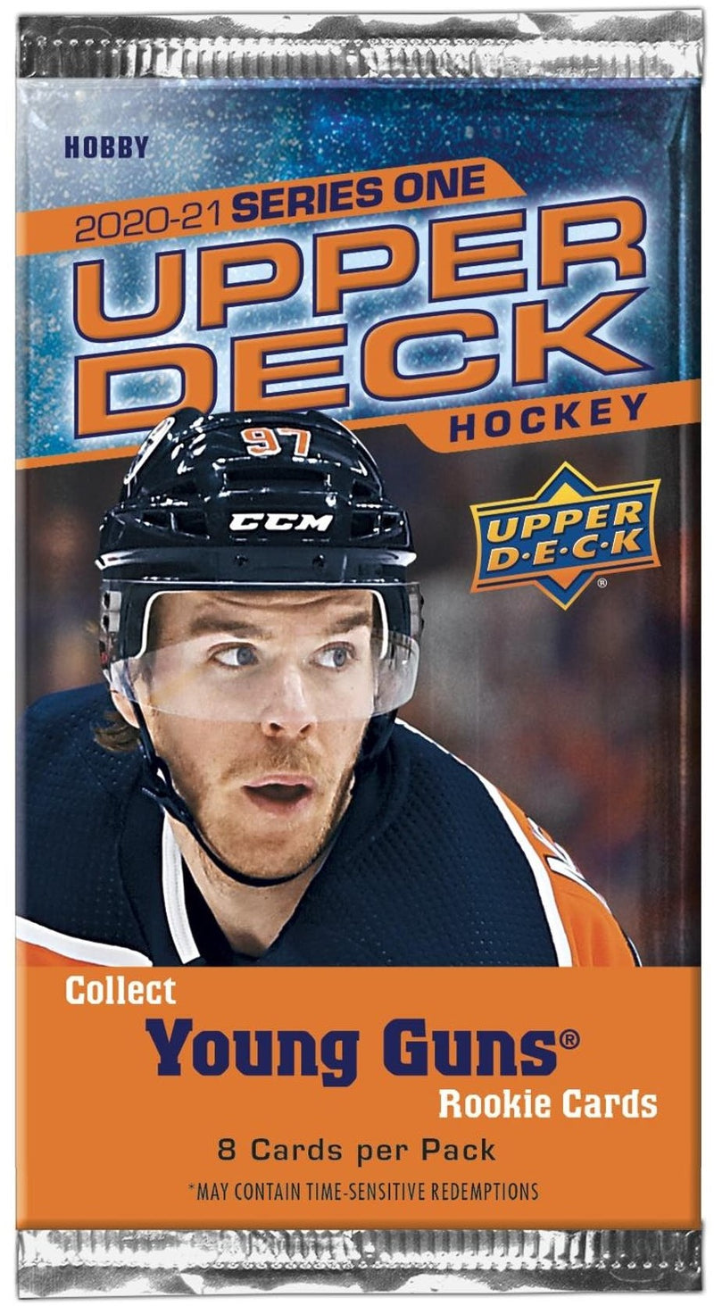 2020/21 Upper Deck Series 1 Hockey Hobby Pack