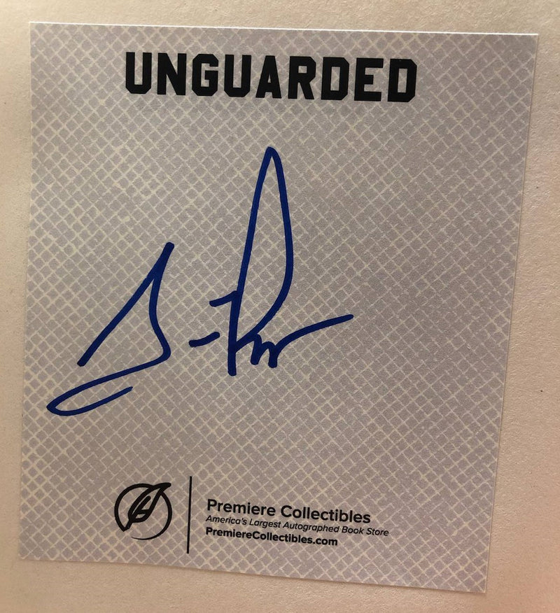 UNGUARDED by Scottie Pippen - Signed Bookplate Edition Hardcover Book