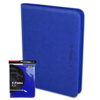 BCW Z-Folio 9-Pocket LX Album - Blue