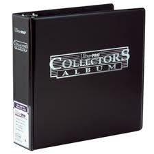 Ultra-Pro 3" D-Ring Collectors Binder (Black)