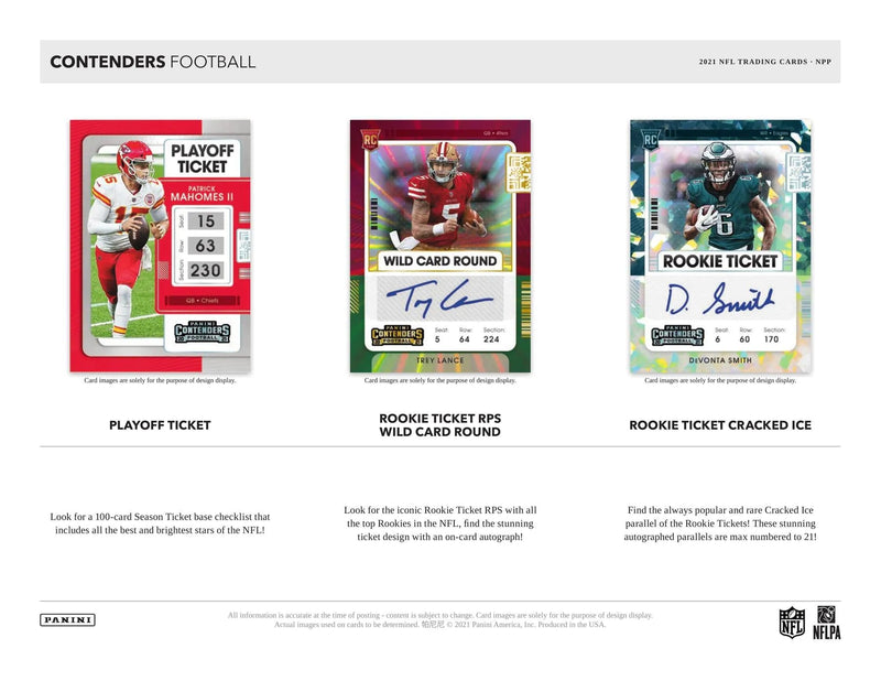 2021 Panini Contenders Football Jumbo Value Pack