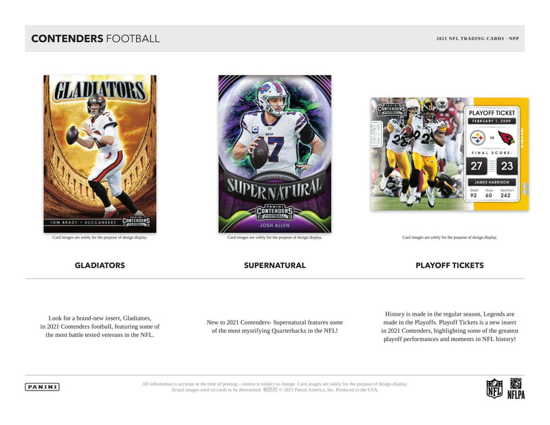 2021 Panini Contenders Football Jumbo Value Pack