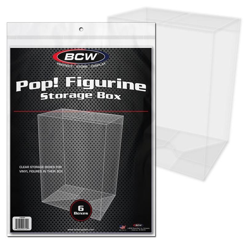 BCW Funko Pop! Figurine Storage Boxes (pack of 6)