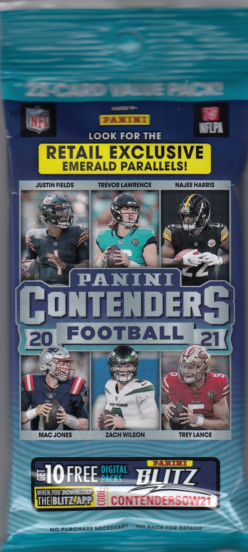 2021 Panini Contenders Football Jumbo Value Pack
