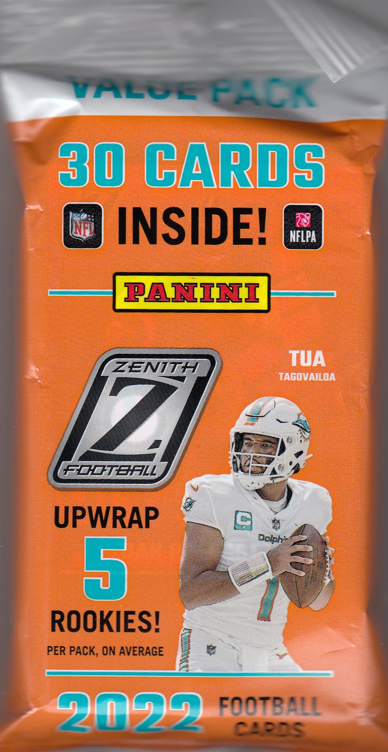 2022 Panini Zenith Football Jumbo Value Pack