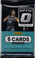 2021/22 Panini Donruss Optic Basketball Retail Pack