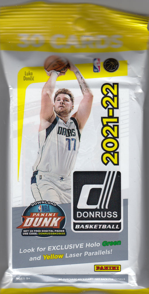 2021/22 Panini Donruss Basketball Value Pack