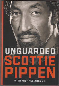 UNGUARDED by Scottie Pippen - Signed Bookplate Edition Hardcover Book