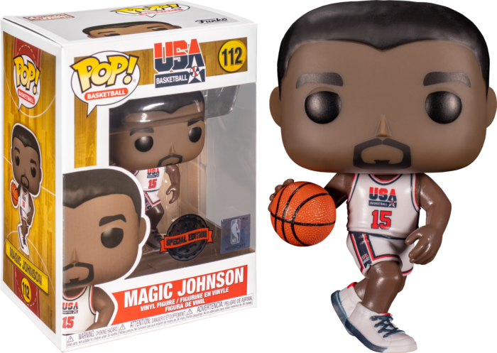 MAGIC JOHNSON NBA Legends 1992 Team USA Funko Pop! Vinyl Figure