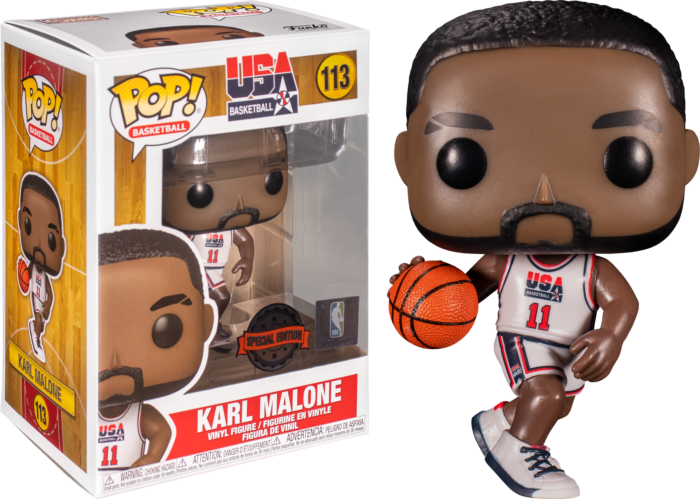KARL MALONE NBA Legends 1992 Team USA Funko Pop! Vinyl Figure