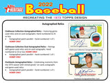 2022 Topps Heritage Baseball Hobby Pack