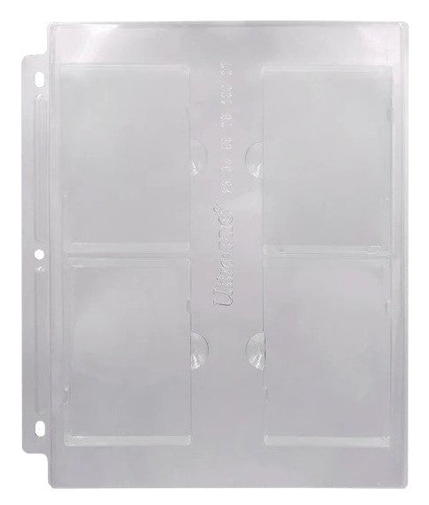 Ultra-Pro 4-Pocket Pages for Magnetic 1-Touch Holders